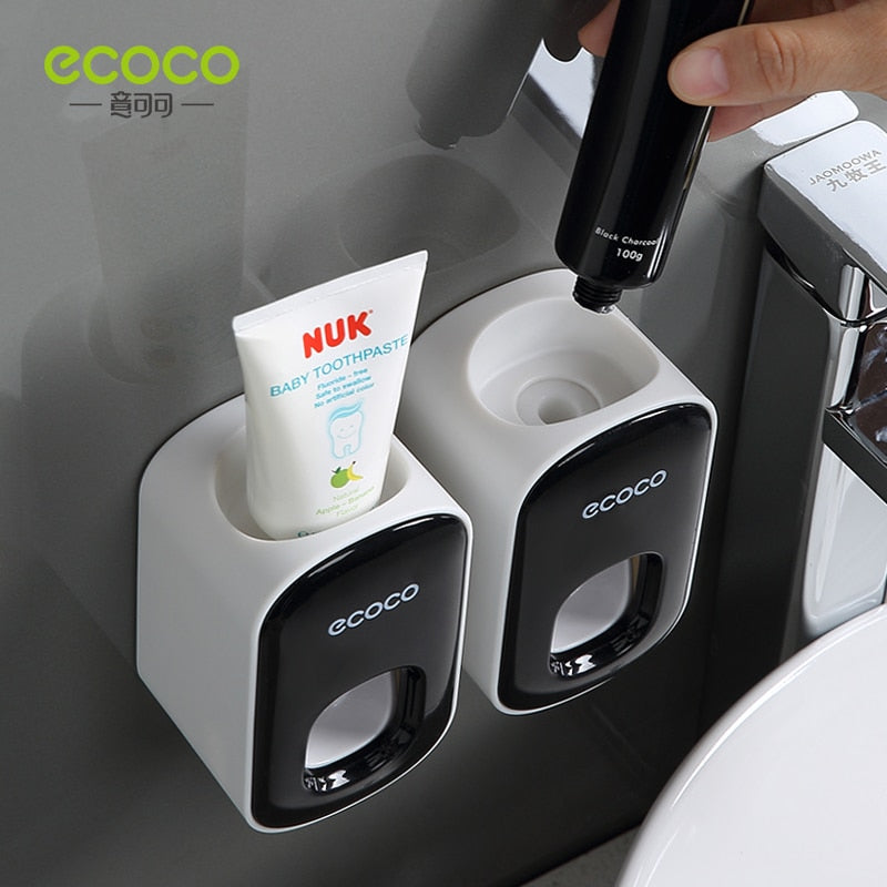 Wall-Mount Automatic Toothpaste Dispenser | Hands-Free Hygienic Solution