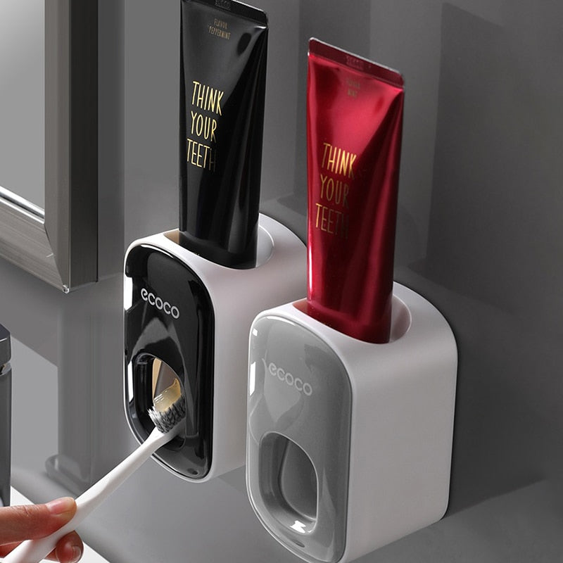 Wall-Mount Automatic Toothpaste Dispenser | Hands-Free Hygienic Solution