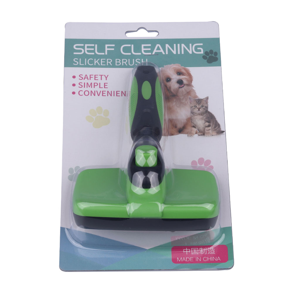 Self-Cleaning Dog Brush – Effortless & Painless Grooming