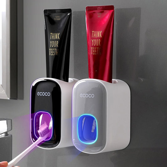 Wall-Mount Automatic Toothpaste Dispenser | Hands-Free Hygienic Solution